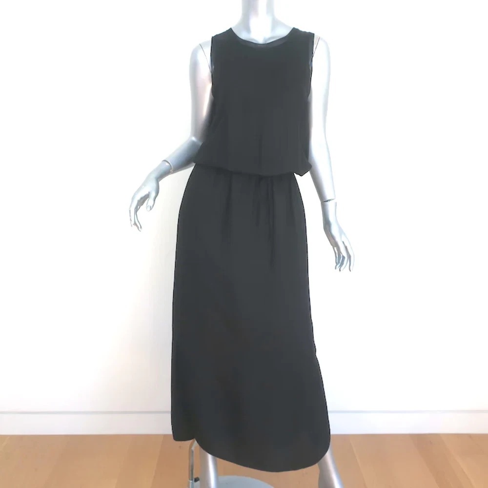 Vince Black Midi Dress